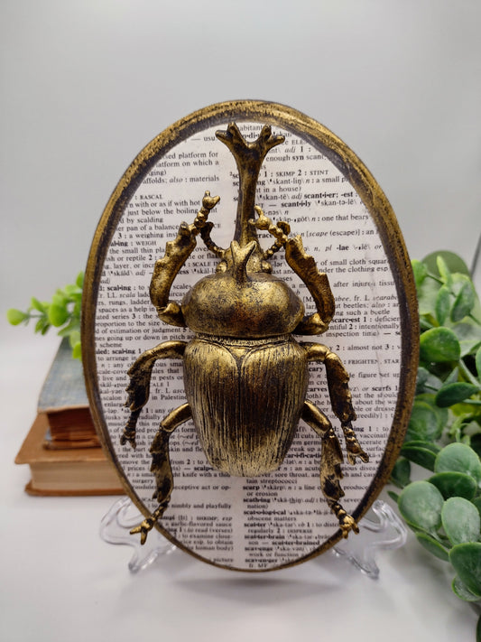 Faux Beetle on distressed wood  image 0